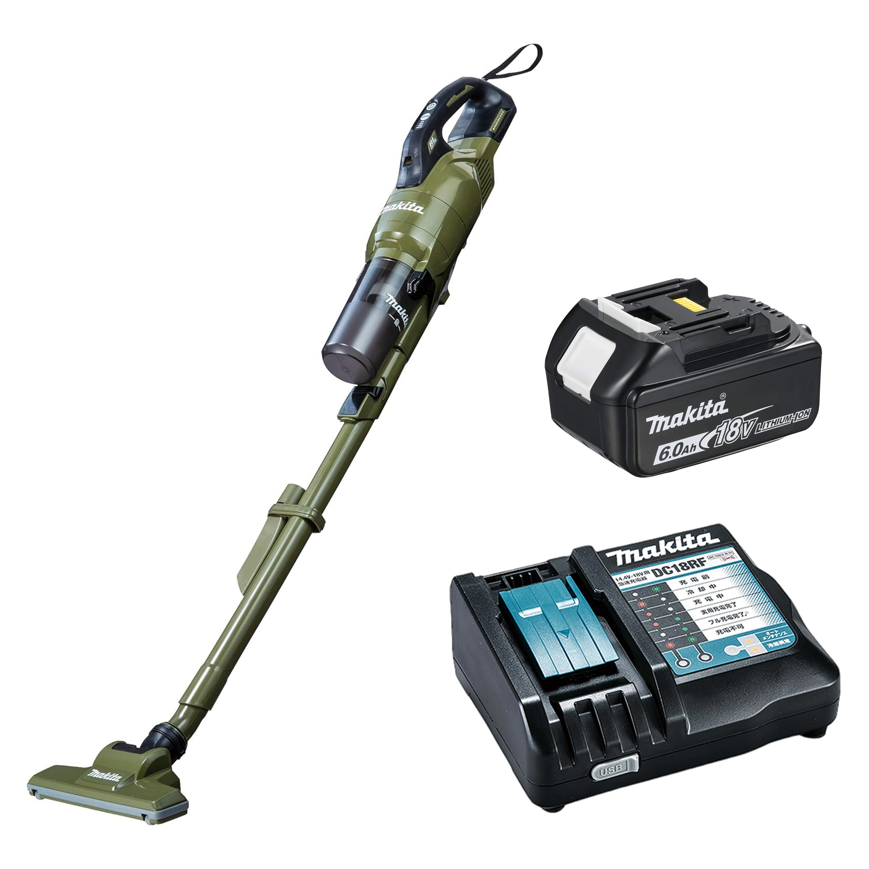 新品　マキタ　CL004GRDG 充電式クリーナー　バッテリー充電器付属 マキタ（makita） 40Vmax 掃除機 CL004GRDG/W 充電式クリーナー