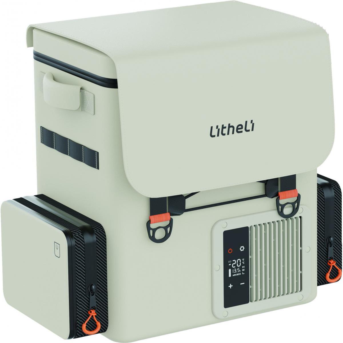 イチネンアクセス Litheli バックパック型 ポータブル冷蔵庫 FrozenPack 16L -20℃?20℃設定 バッテリー付属 アウトドア 車載 キャンプ用