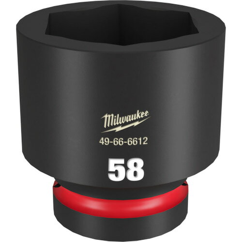 ミルウォーキー インパクトソケット 49-66-6612 鍛造製法 ノンスリップデザイン 58mm 7,191円
