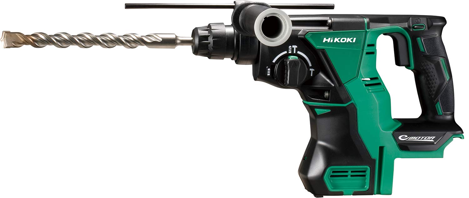 HiKOKI(ハイコーキ) コードレスロータリハンマドリル DH14DBL NN ブラシレスモーター搭載 14.4V アグレッシブグリーン 331×214×83mm 3.6kg