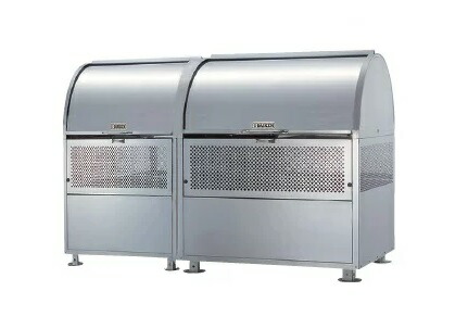 ダイケン(DAIKEN) ゴミ収集庫 21クロムステンレス CKM-TN120R 連結タイプ 容量660L W1200×D750×H1060mm