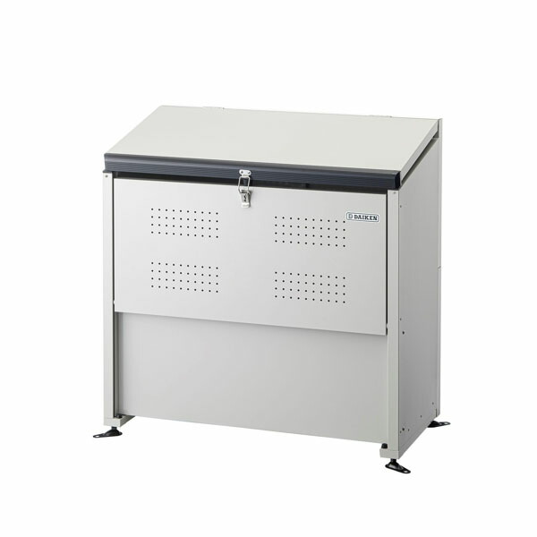 ダイケン(DAIKEN) ゴミ収集庫 クリーンストッカー スチール CKE-1005M スリム 容量400L 奥行520mm W1000×D520×H1020-1070mm