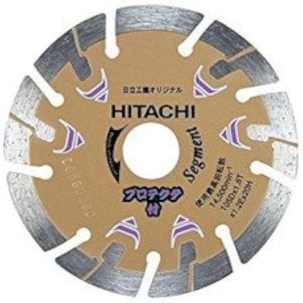 HiKOKI(ハイコーキ) ダイヤモンドカッター 00325299 セグメントプロテクタ 乾式 180mm×22mm
