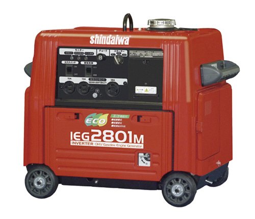 楽天市場】新ダイワ工業 インバーター発電機 IEG1600M-Y 1.6kVA 