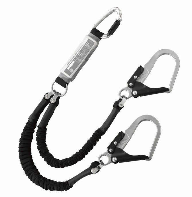 【受注生産品】タジマ タイプ2ランヤード A4JR150-WG2-T2 蛇腹式 ダブル G2用 最大130kg対応