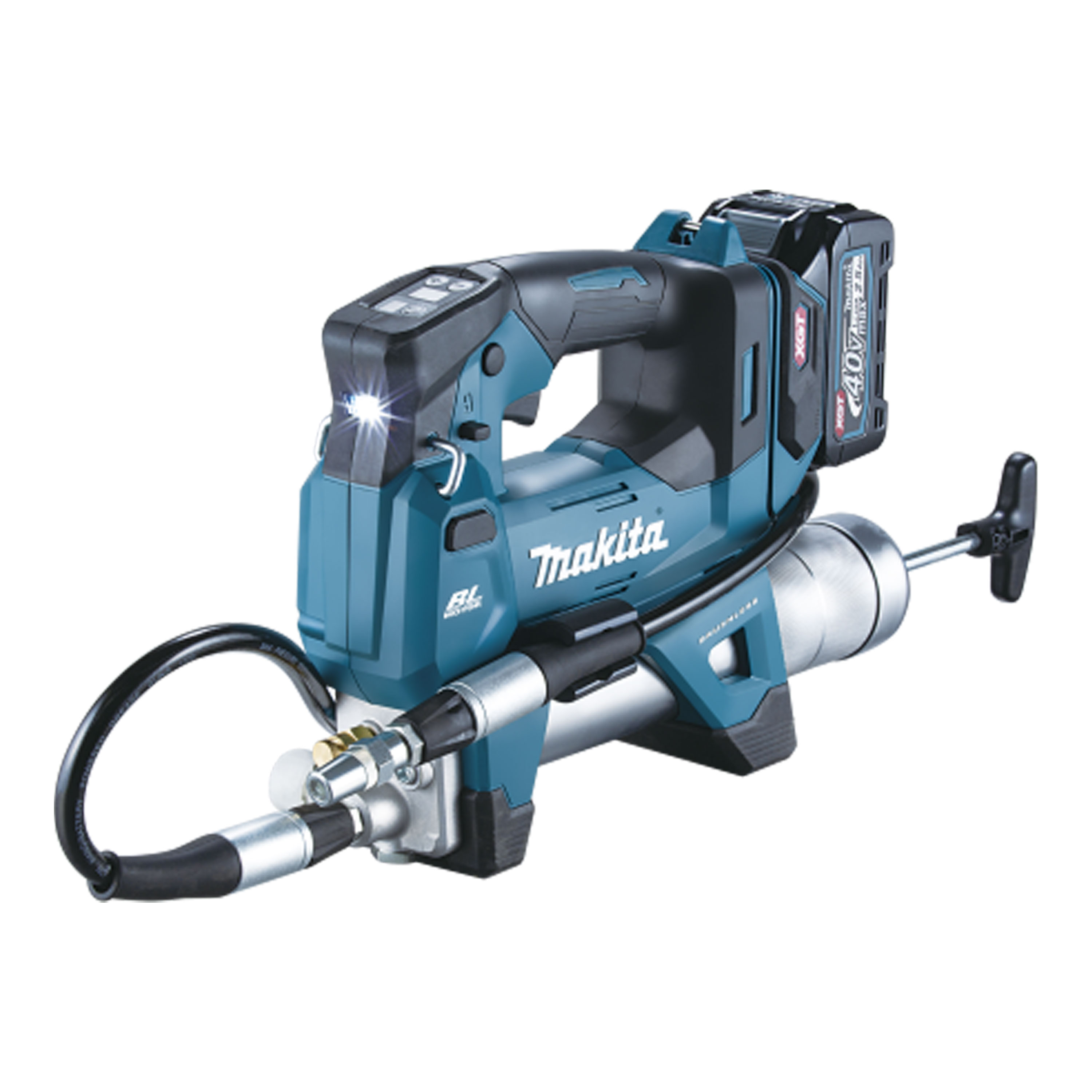 マキタ(makita) 40Vmax 充電式グリスガン GP001GZ 69MPa 4段階145-350mL/min 定量吐出1-99 本体のみ バッテリ充電器別売