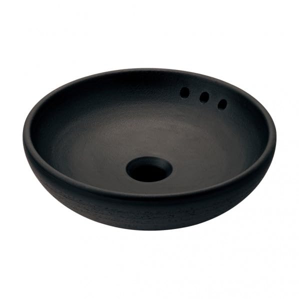 カクダイ 丸型手洗器 493-269-D オーバーフロー付き 陶器製 具墨 切込寸法φ90mm 29,369円