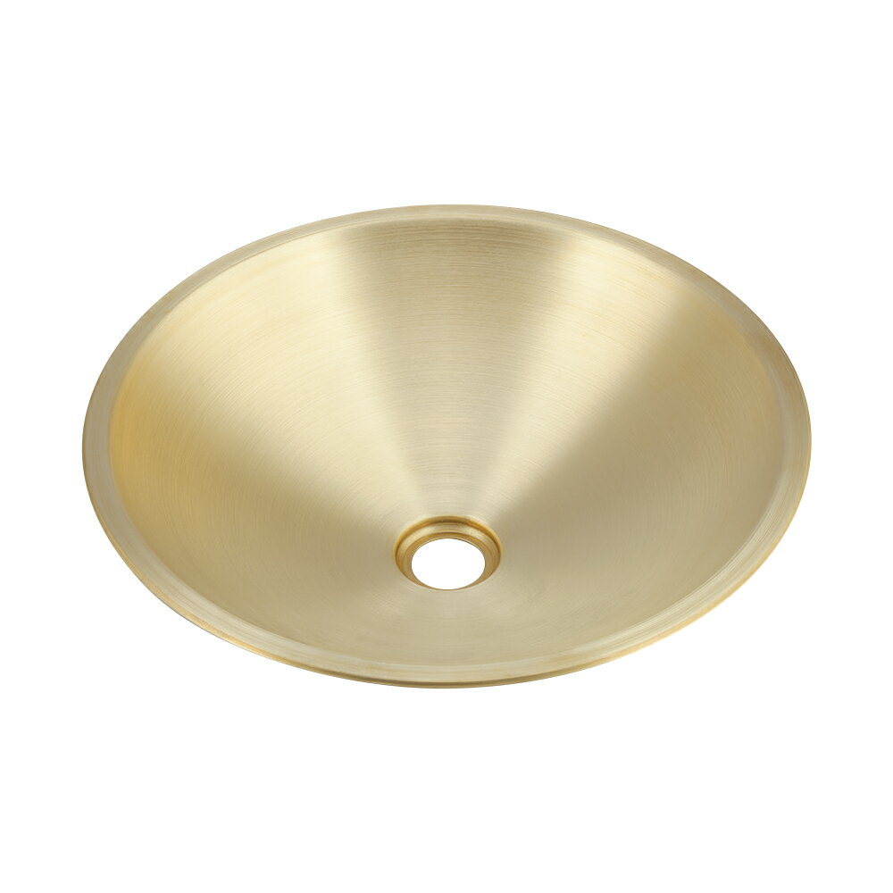 カクダイ 黄銅洗面器 493-420 直径330mm
