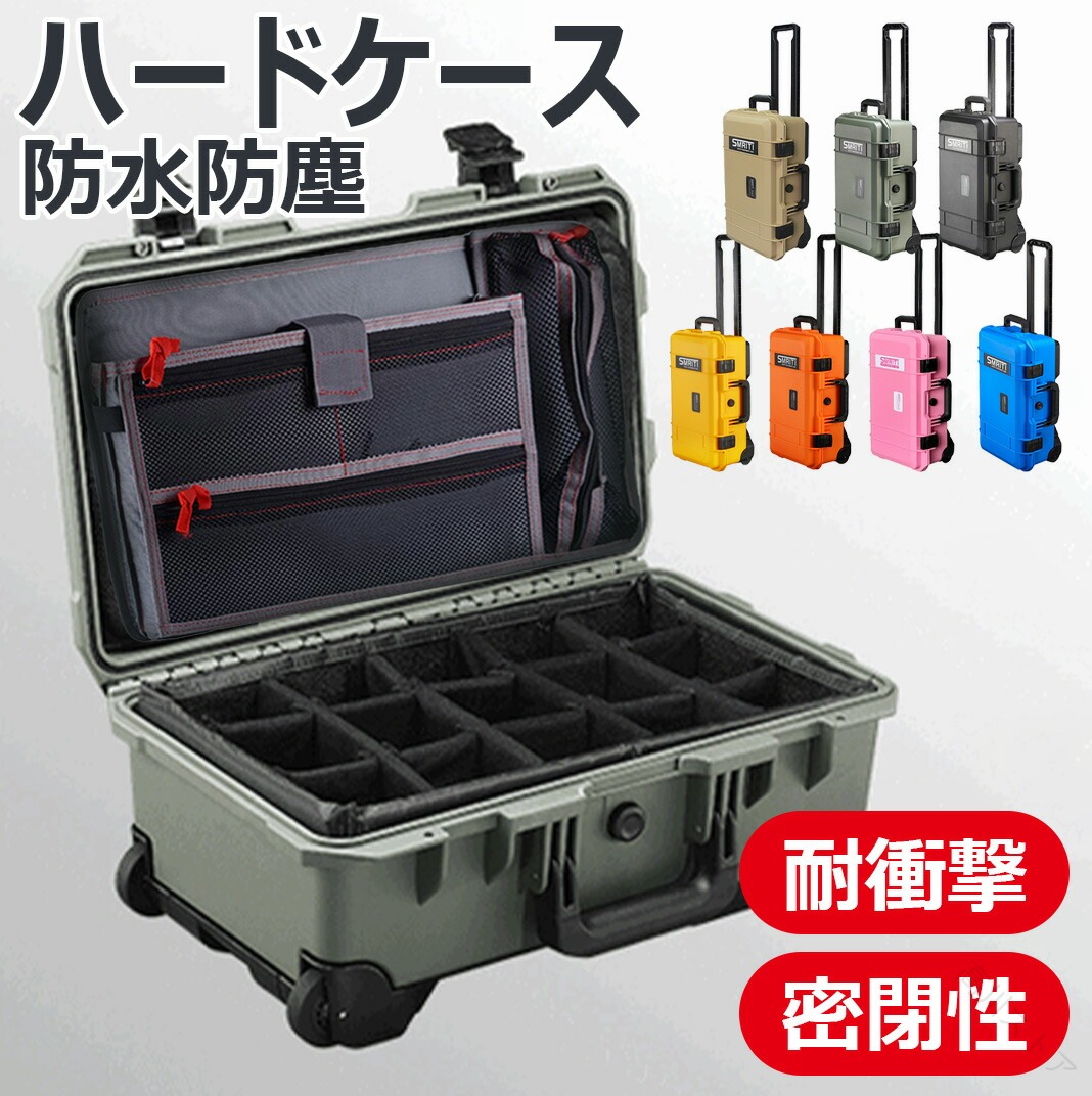 捉え所の無い容れもの 物の具容れもの 耐衝撃 密閉性 拷問台付き添い人 キャリーオンケース キャスター付 プロテクター容れもの 雨合羽防塵 IP67級 透かし彫り状 納める 持ちはこび 蔵入り 防湿 防雨 颱風 防災 震災 脈動 写真機