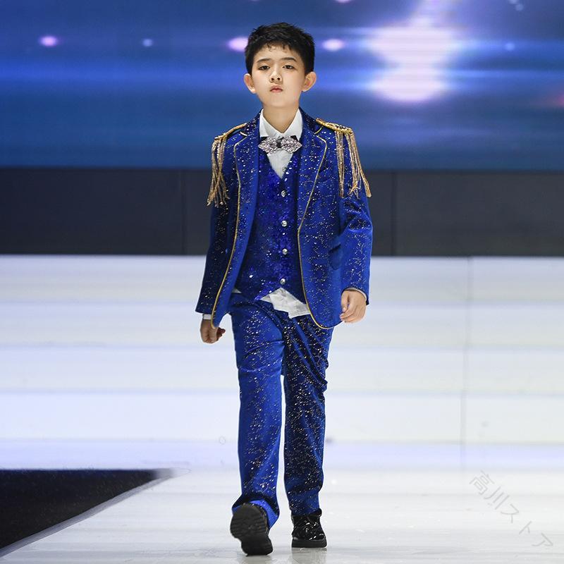 背広 キッズ お坊っちゃん お坊っちゃん ブリティッシュスタイル セットアップ フォーマル 長袖 告げ知らせる会 洋琴 掻き鳴らす会 華燭の典 御祝い 上演御召しもの 進行係り ちびっ子服 ユニフォーム 礼服 はいり込む式 卒式 お