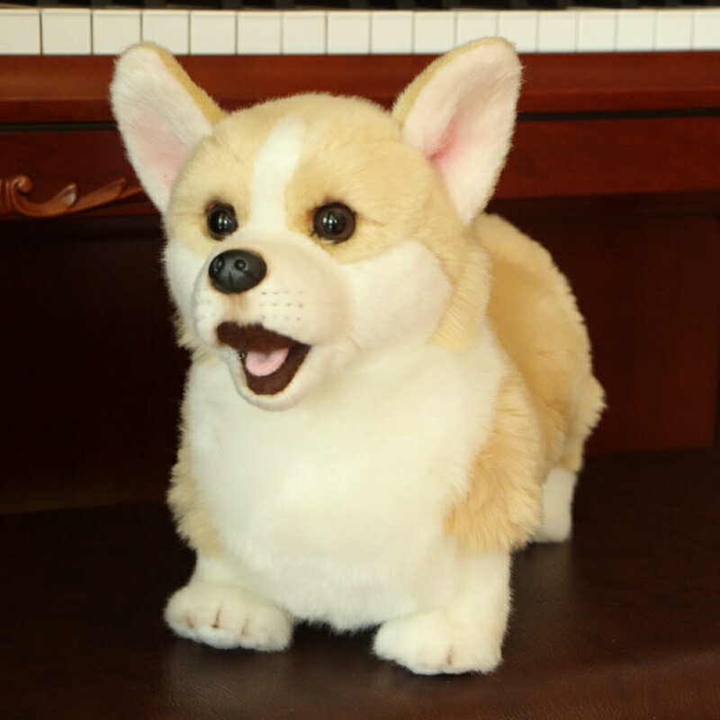 楽天市場】ぬいぐるみ 犬 コーギー リアル いぬ イヌ 犬の