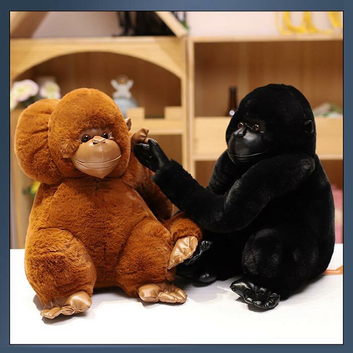 ゴリラ団専用27.5cm 楽天市場】ゴリラ 2L サイズ:座高43cm シルバーバック ふわふわ