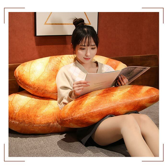 楽天市場】パン抱き枕 リアル 食べ物 ぬいぐるみ パン型クッション