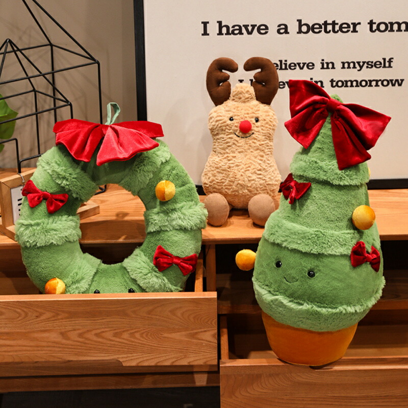 楽天市場】ジェリーキャット クリスマスリース ぬいぐるみ jellycat