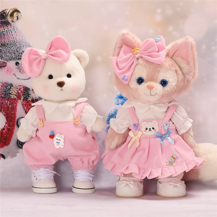 かぎ針編み]メイド服#ハンドメイド #crochet #ぬい服 #10cmdoll
