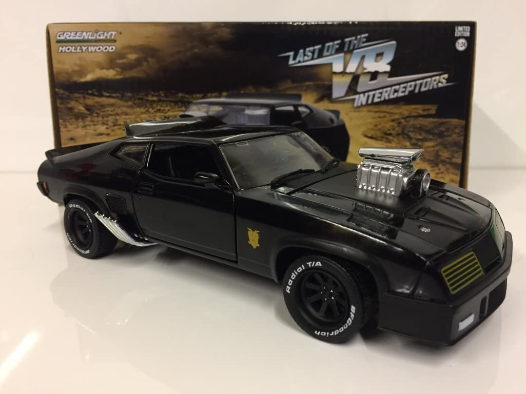 マッドマックス劇中車 Greenlight 1 24 Last Of The V8 Interceptors 1979 1973 Ford Falcon Xb Black Paigebird Com