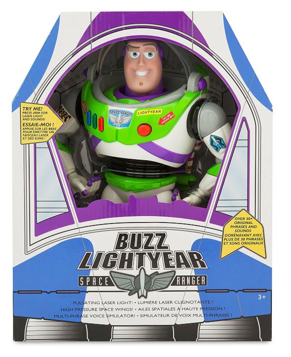 楽天市場 トイストーリー バズライトイヤー 光る しゃべる 様々なアクション満載 トーキング アクション フィギュア 高さ約30cm Disney Toy Story Buzz Lightyear 輸入品 クリスマスプレゼント タカミトレード