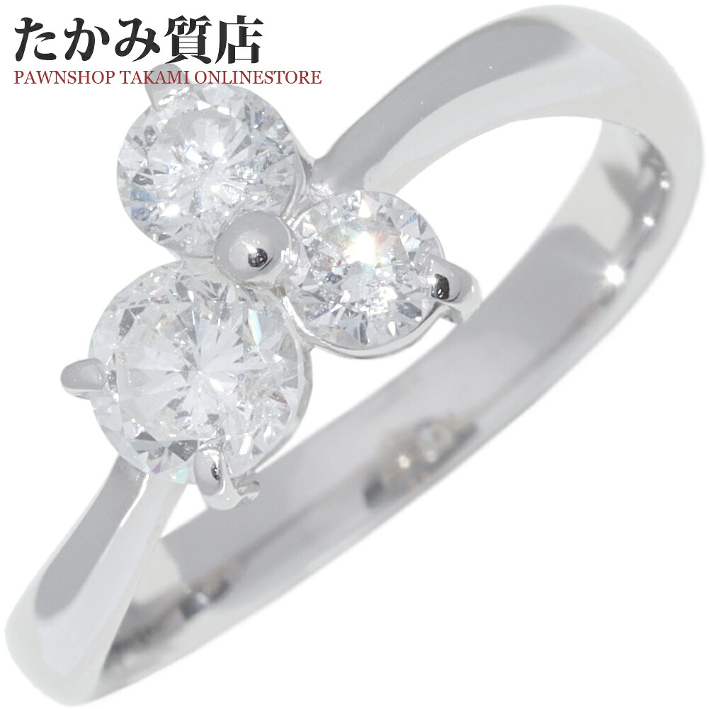 指輪(リング) Pt900 ダイヤ1.01ct 13号