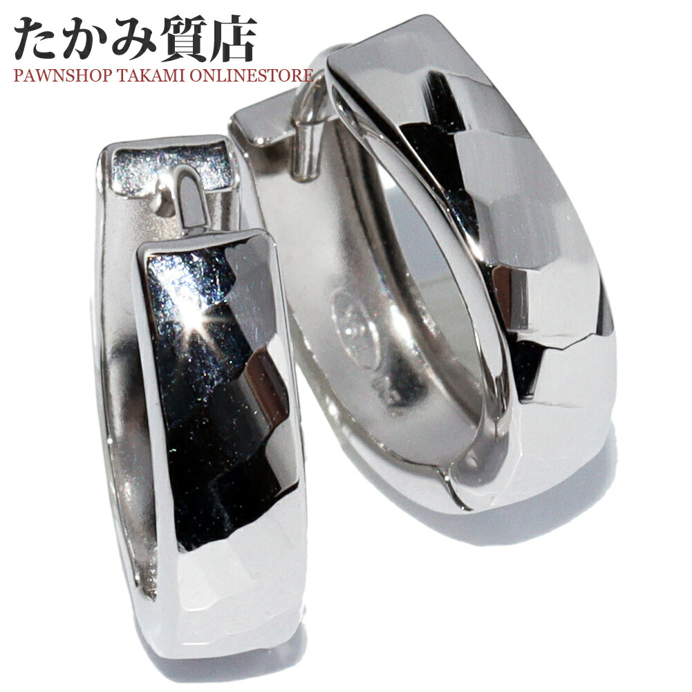 ピアス K18WG フープピアス 33,995円