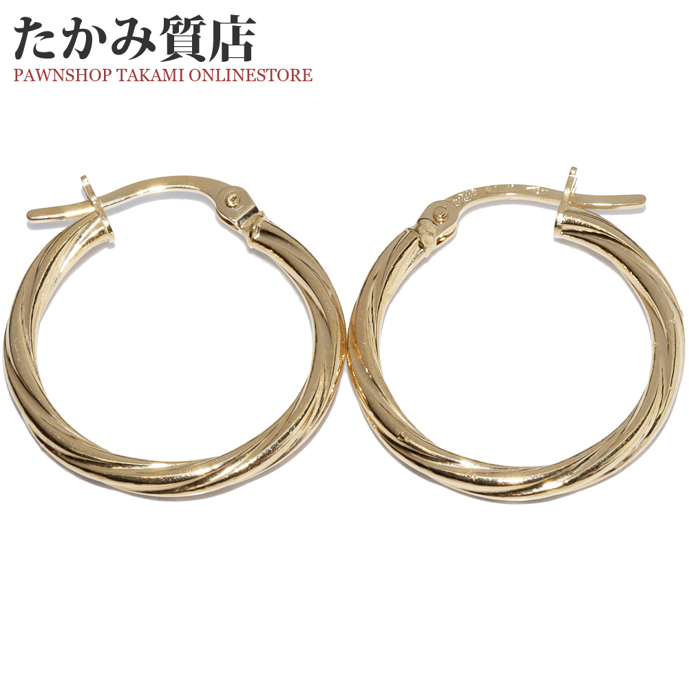 楽天市場】ウノアエレ ピアス K18YG ラブノット ピアス : たかみ