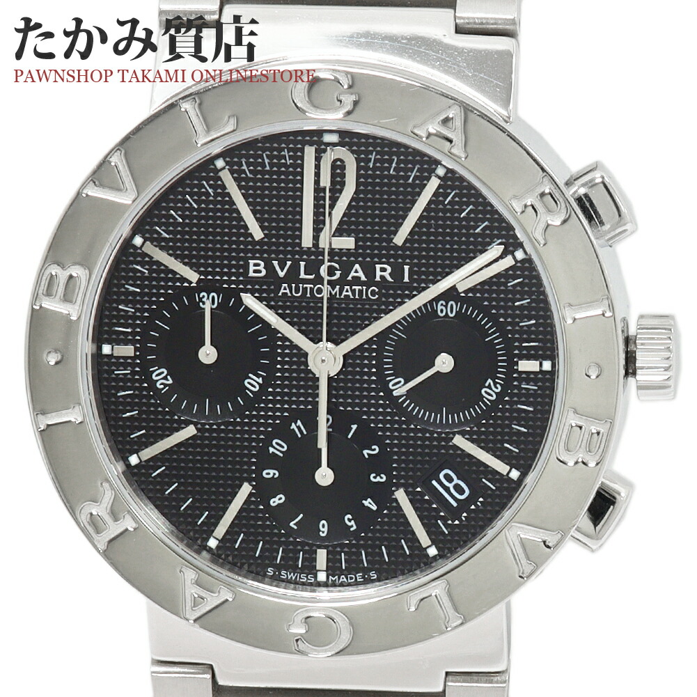 ブル小峡谷 ブルガリブルガリ BB38SSCH メンズ