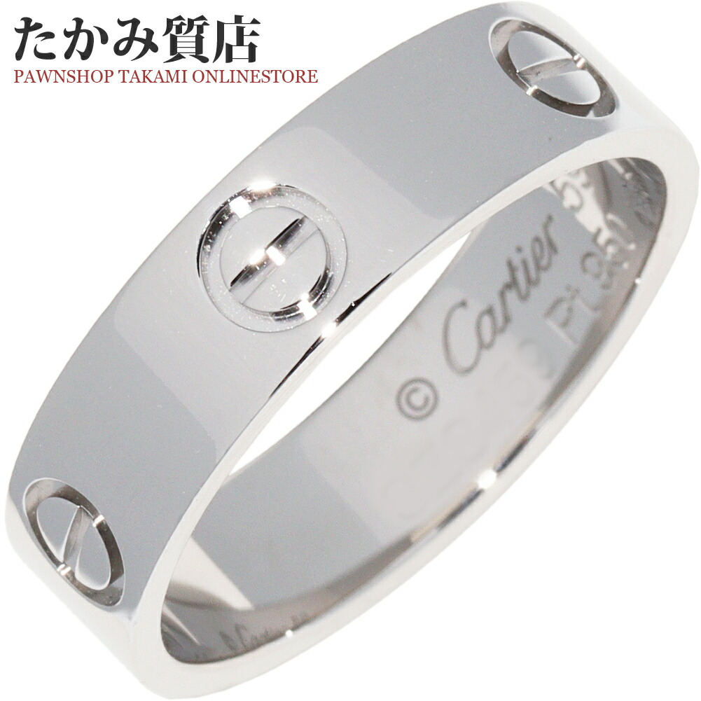 今週土日限定！カルティエ 750YG ラブウェディングリング #50 美品 LOVE（Cartier） カルティエ 指輪 ユニセックス ラブリング フル