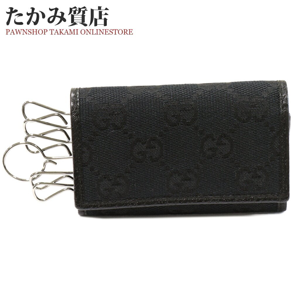 極美品✨グッチ シマレザー シェリーライン ウェブ 6連 キーケース 楽天市場】グッチ GUCCI キーケース 6連 ウェビングライン NEW