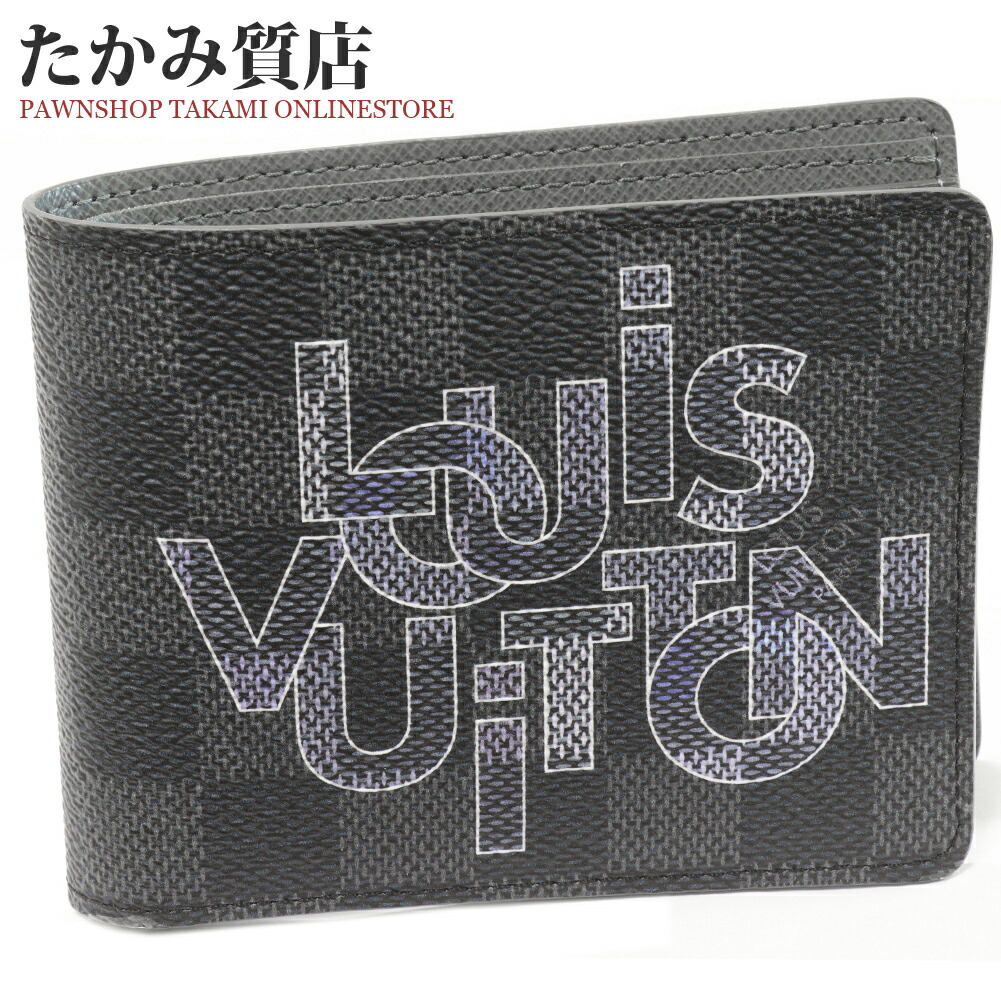 楽天市場】【財布】LOUIS VUITTON ルイ ヴィトン ダミエグラ