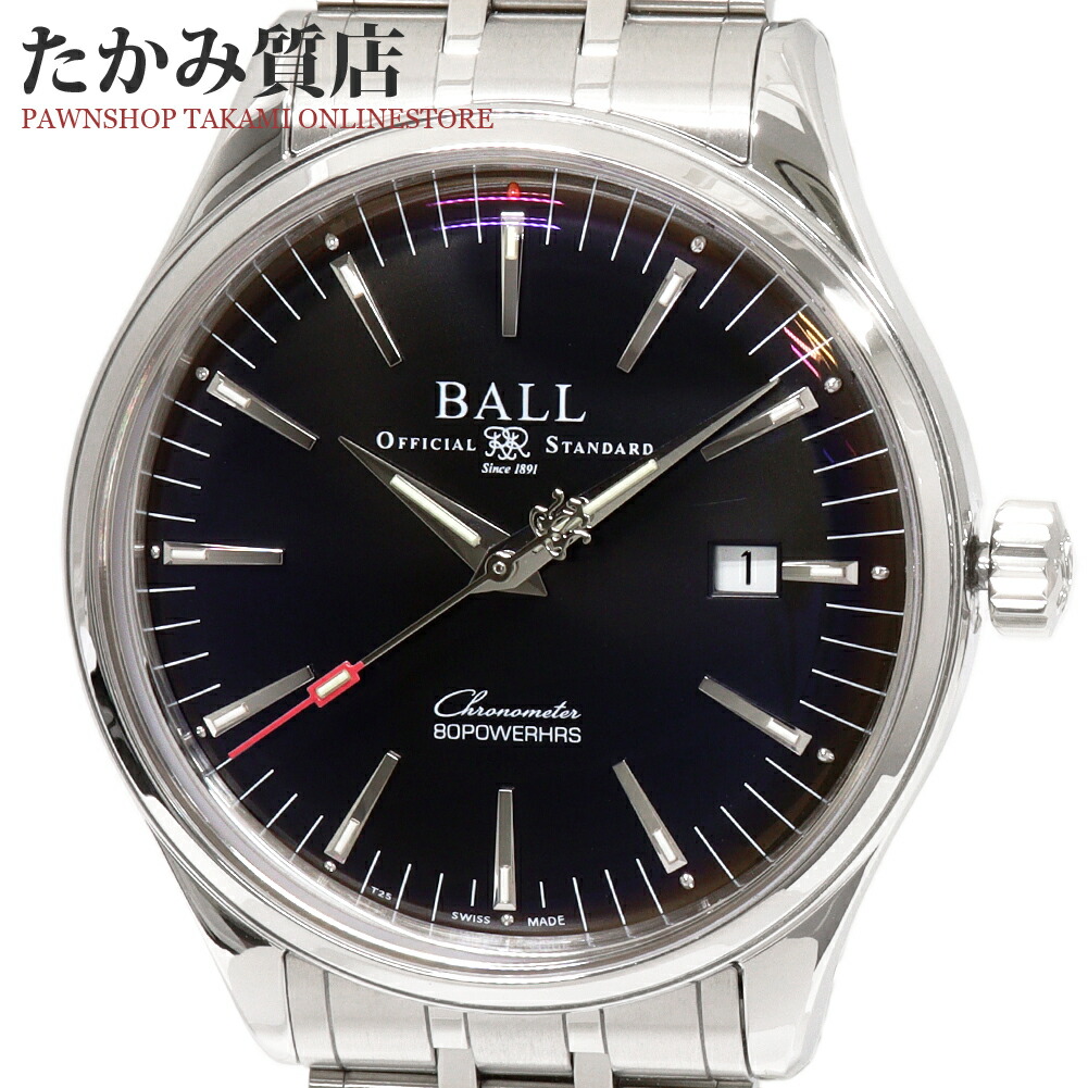 ボールウォッチ トレイン御師匠さん マニュファクチュア80 NM3280D-S1CJ-BK メンズ