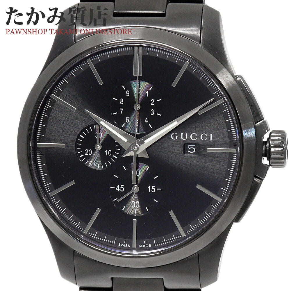 グッチ Gタイムレス クロノ 126.2 YA126274 メンズ｜たかみ質店店
