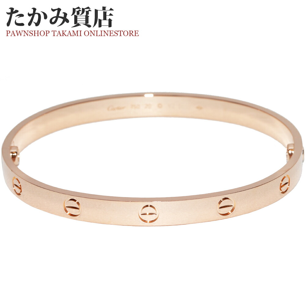 【最終値下げ】カルティエ バングル ラブブレス K18YG イエローゴールド Cartier（カルティエ） ラブブレス ＃17 ドライバー付き バングル 18金