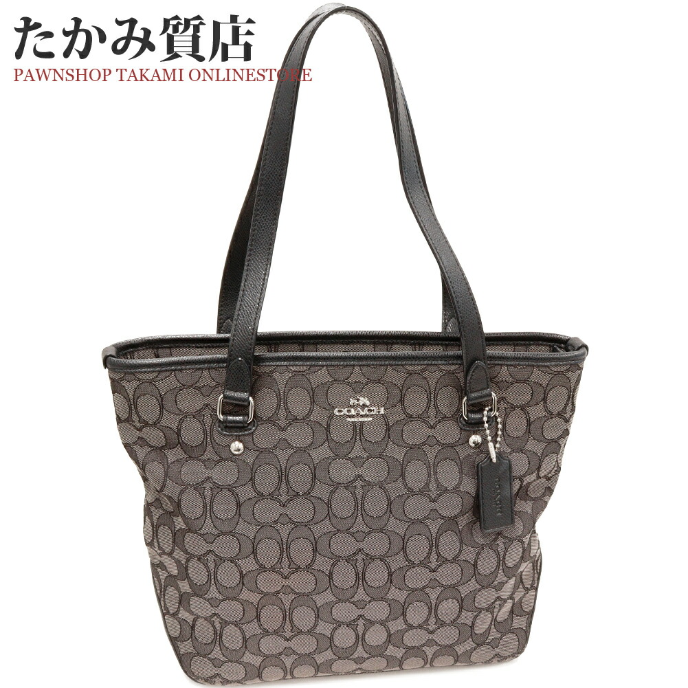 楽天市場】コーチ COACH トートバッグ キャンバス レザー 6096