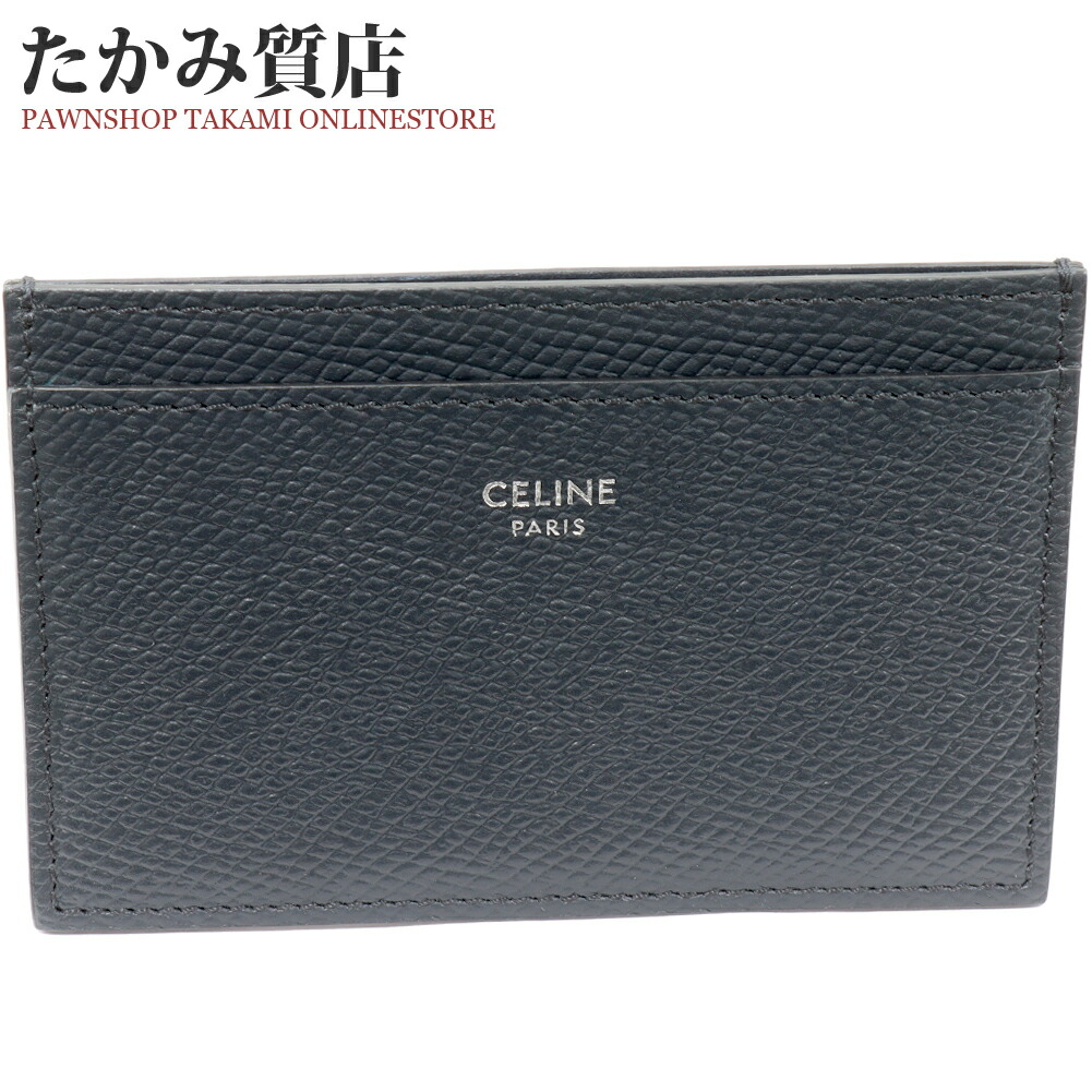楽天市場】セリーヌ カードケース パスケース トリオンフ フラップ付