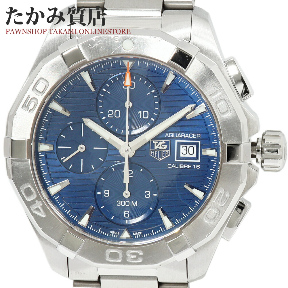 【あいす】タグホイヤー アクアレーサー クロノグラフ CAK2110 アクアレーサー 500m クロノグラフ セラミック[CAK2110.BA0833