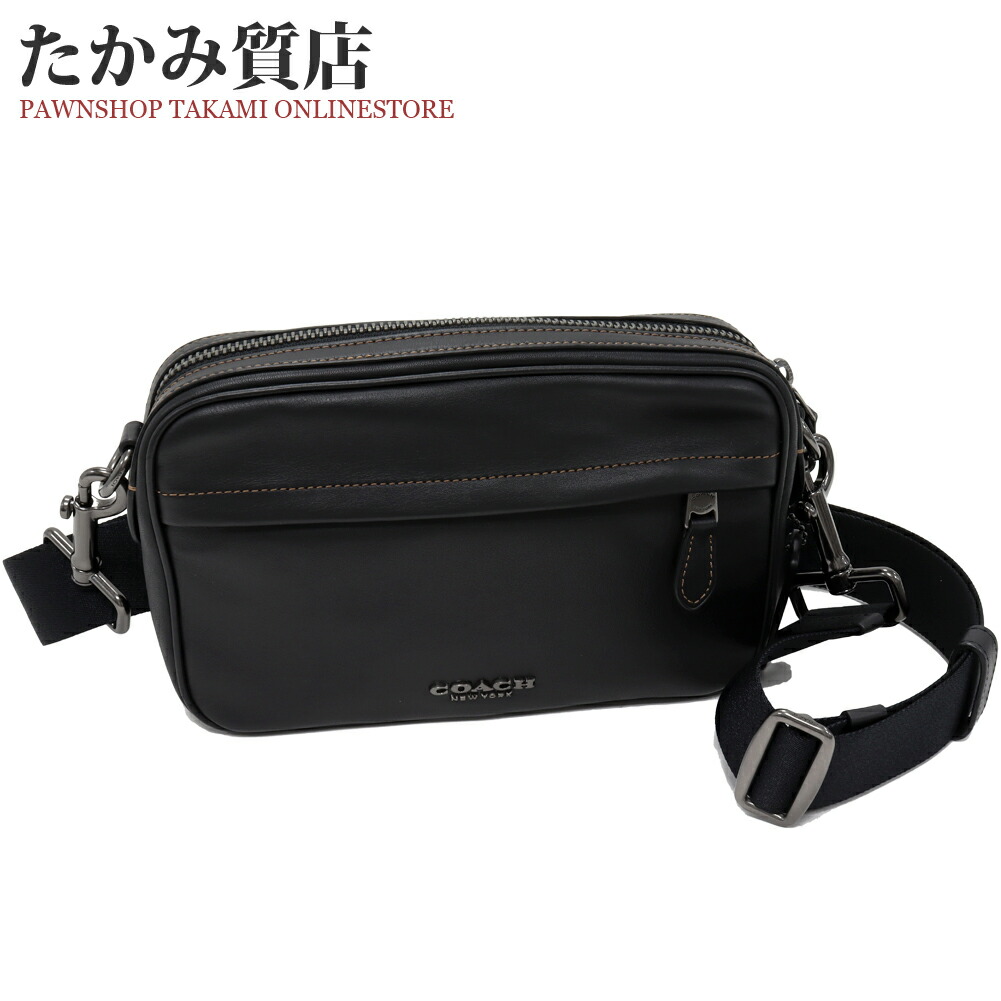 極美品 ＆希少　ブラック コーチ COACH メッセンジャー　ショルダーバッグ 楽天市場】COACH コーチ F72947 グラハム クロスボディバッグ