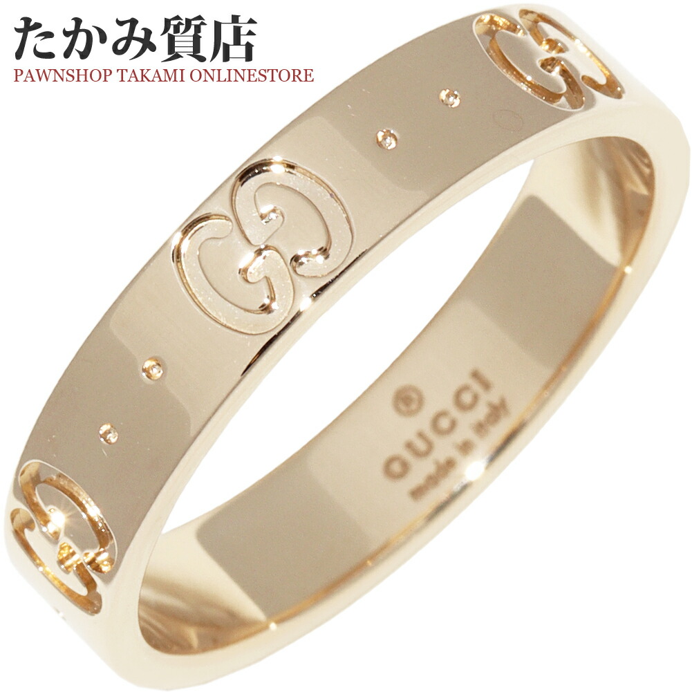 GUCCI(グッチ) アイコン クローバーリング リング　指輪　K18 13号 楽天市場】グッチ アイコン アモール フォーエバー クローバー