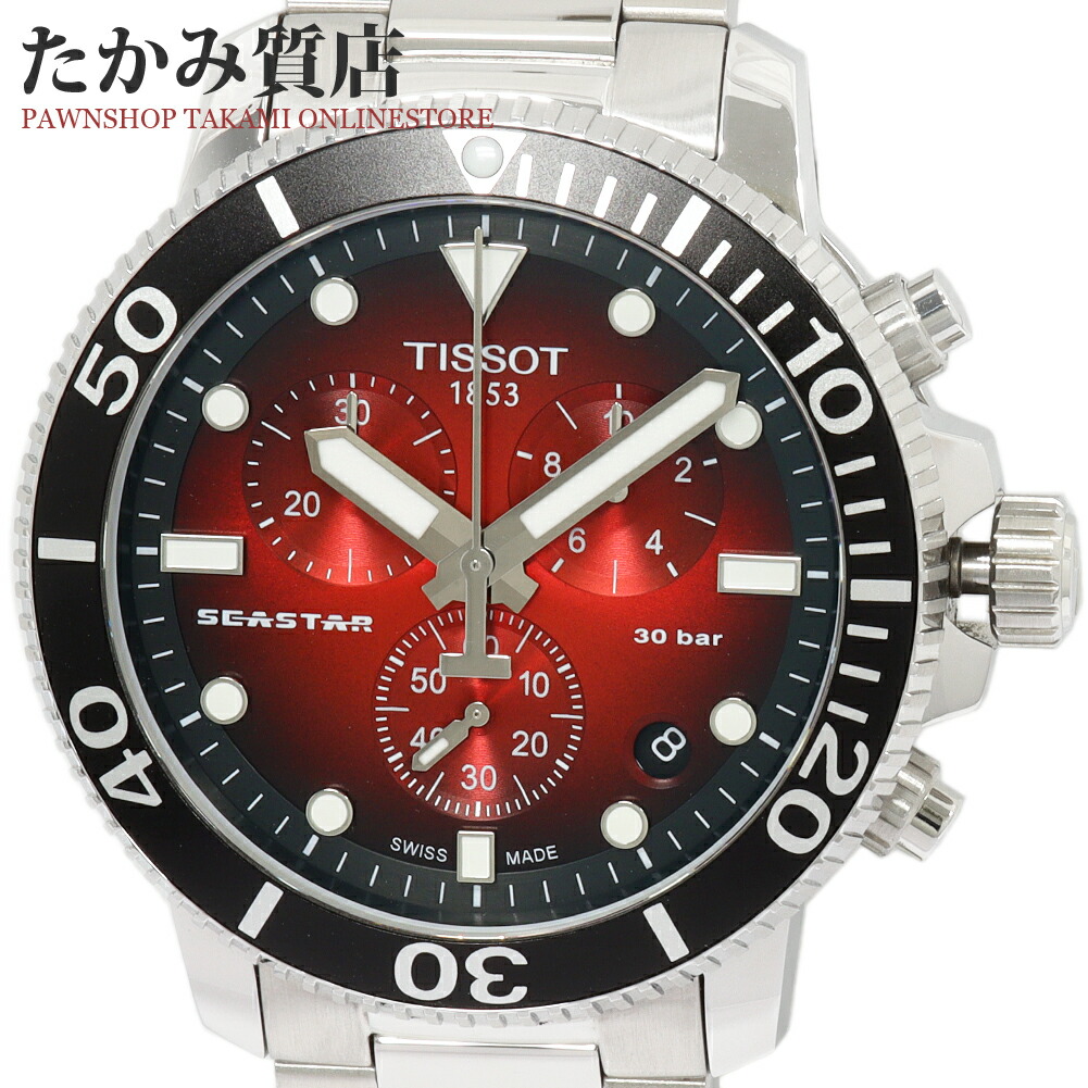 楽天市場】ティソ シースター 1000 T120.417.17.051.00 T120417A