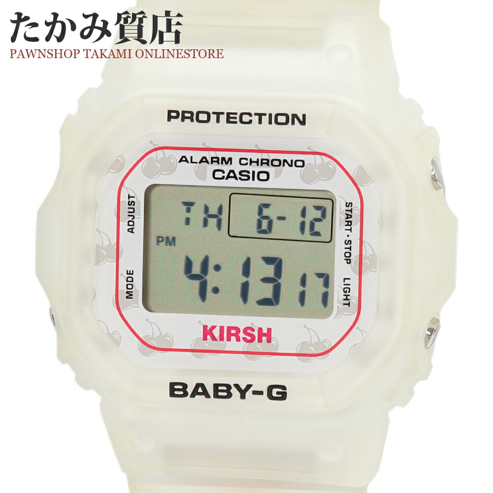 【美品】CASIO　カシオ　Baby-G ベビーg レディース　デジタル　腕時計 楽天市場】CASIO BABY-G カシオ ベビーG X-girl コラボ 限定