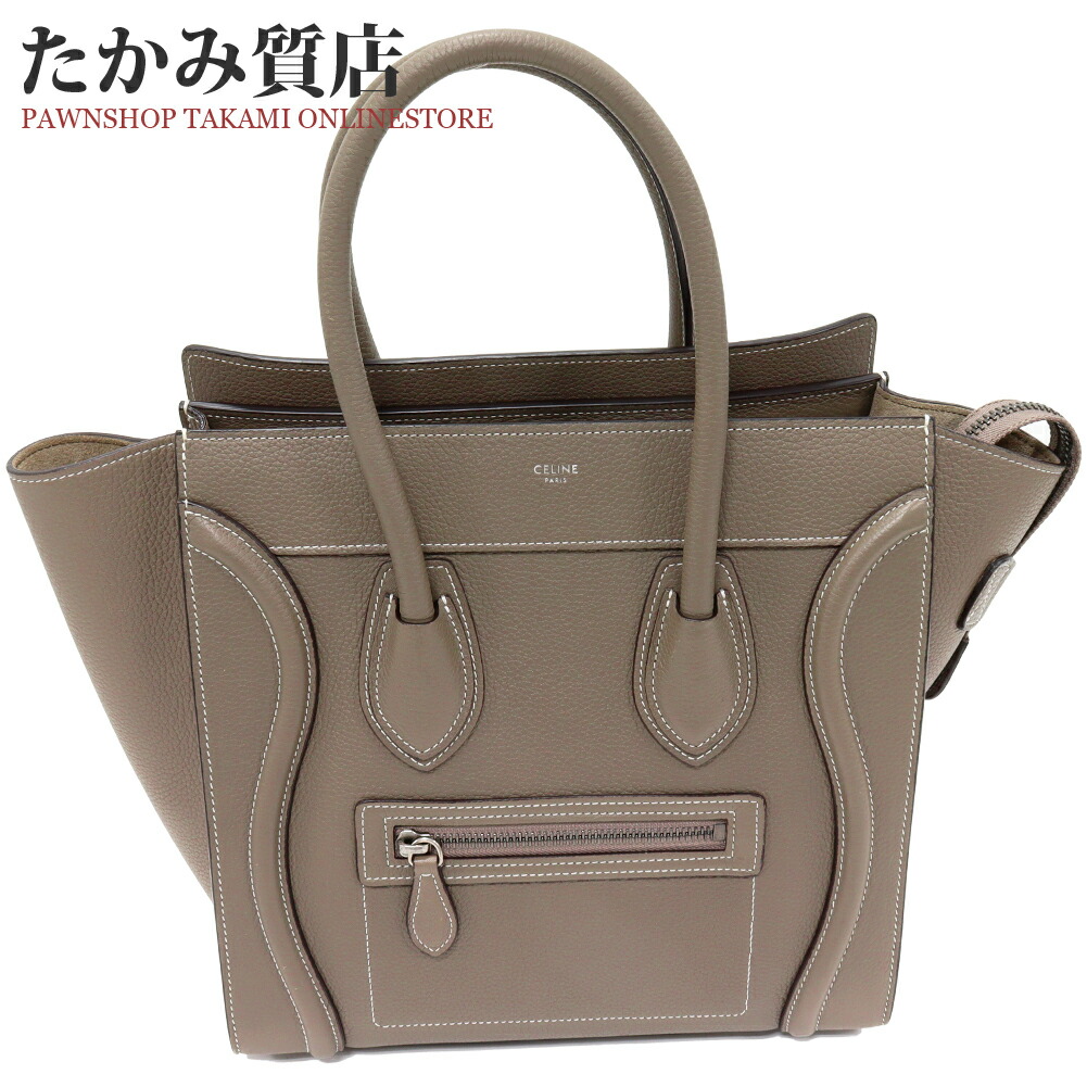 楽天市場】セリーヌ CELINE ラゲージ マイクロショッパー トート