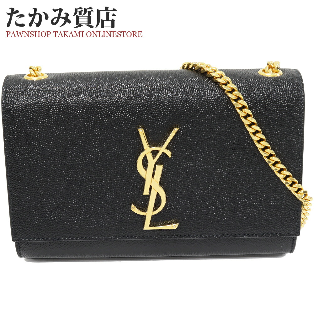 美品✨イヴ サンローラン 2way ショルダーバッグ クラッチ チェーン こげ茶 楽天市場】SAINT LAURENT サンローラン カサンドラ エンベロープ