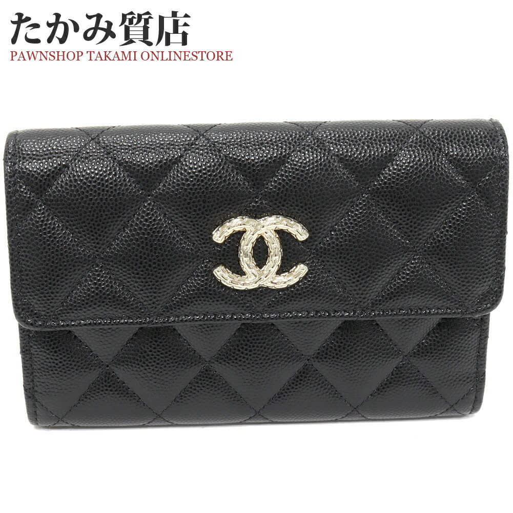 25ss 限定CCロゴ★ CHANEL ミニ財布 カードホルダー ラム カード CHANEL シャネル カードホルダー AP0214 Y01864 Y01588 B10583