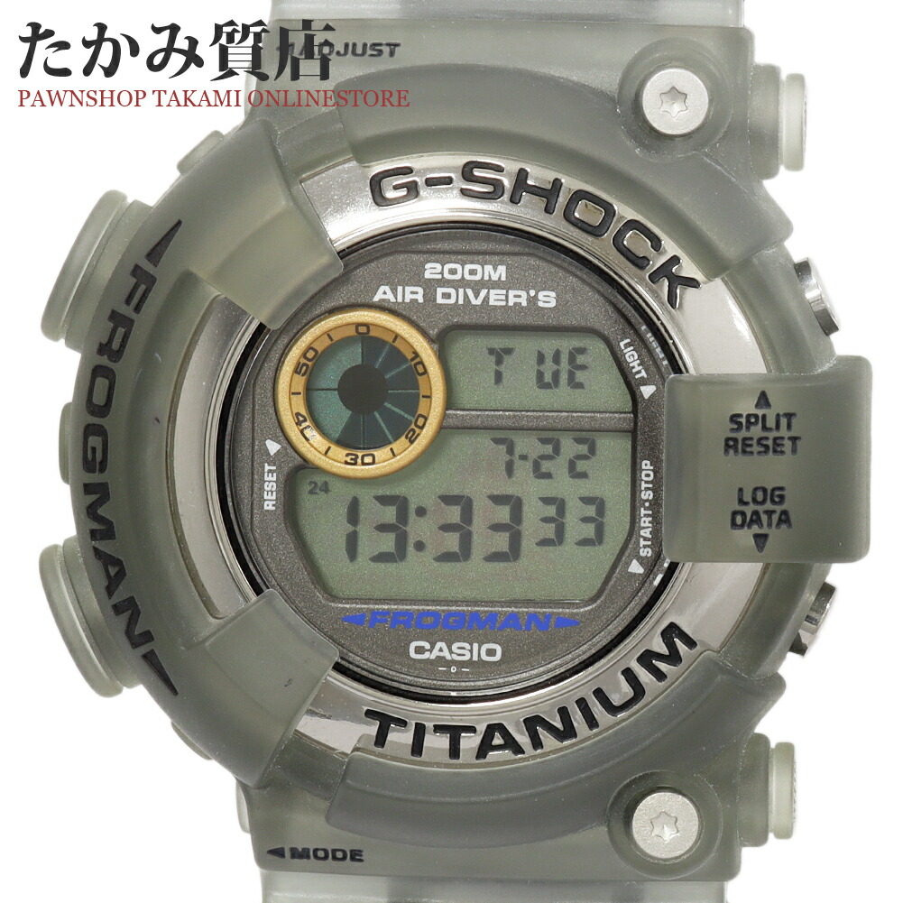 新品未使用 G-SHOCK ジーショック FRGMAN GW-8200K-9JR CASIO G-SHOCK] Eyesearch Japan collaboration model FROGMAN