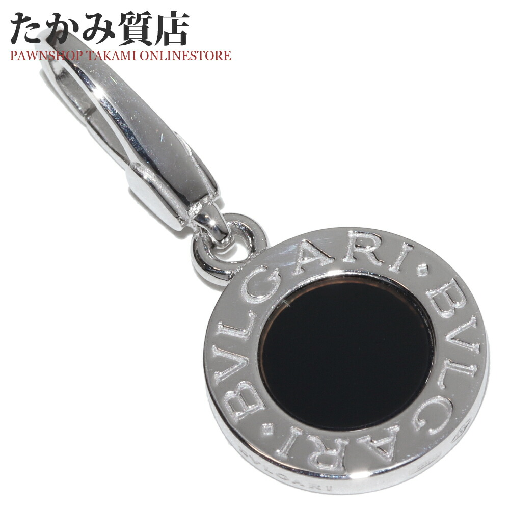 ブルガリ BVLGARI K18YG×WG ブルガリブルガリ チャーム BVLGARI - ブルガリ ペンダントトップ ブルガリブルガリ BB