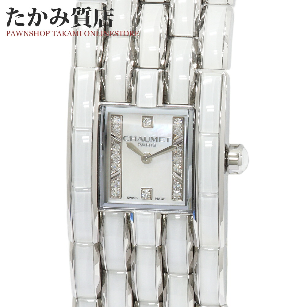 楽天市場】CHAUMET(ショーメ） ケイシス スクエア 42K0843 レディース