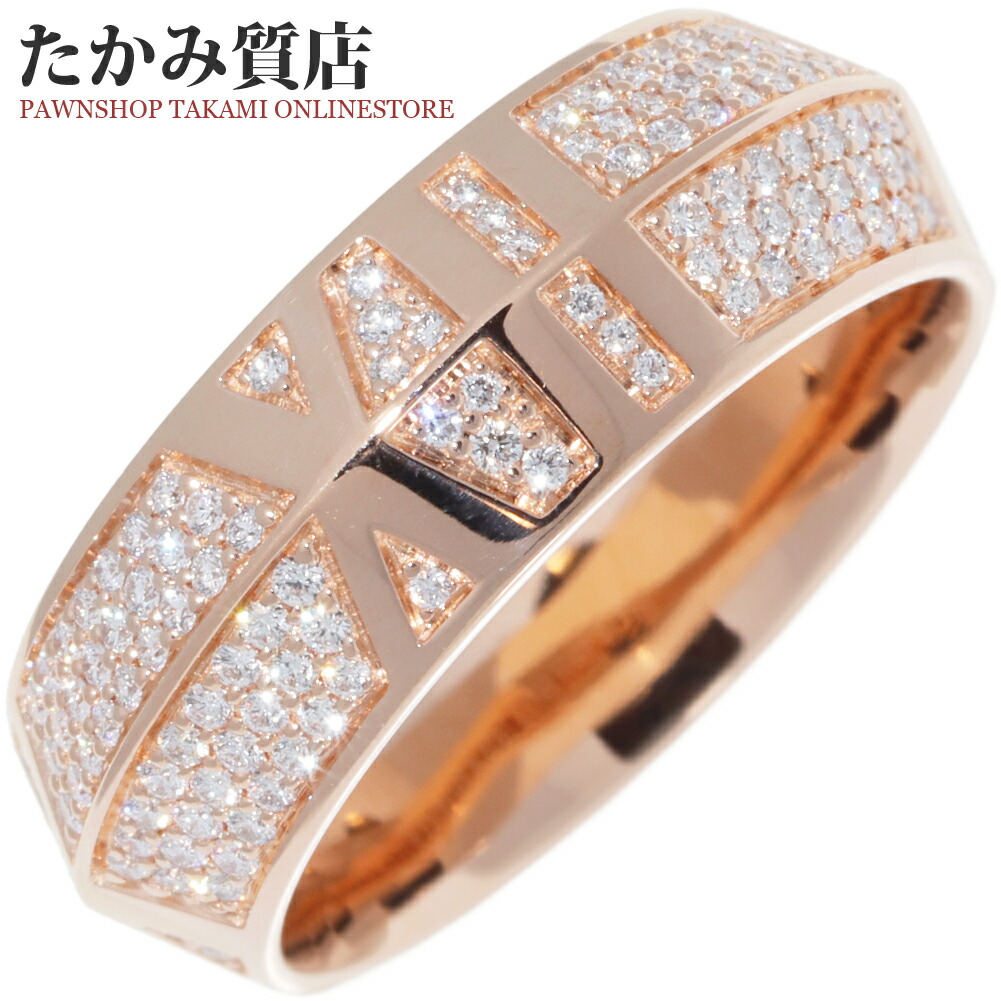 楽天市場】ティファニー 指輪 K18PG アトラス Xクローズドナローリング