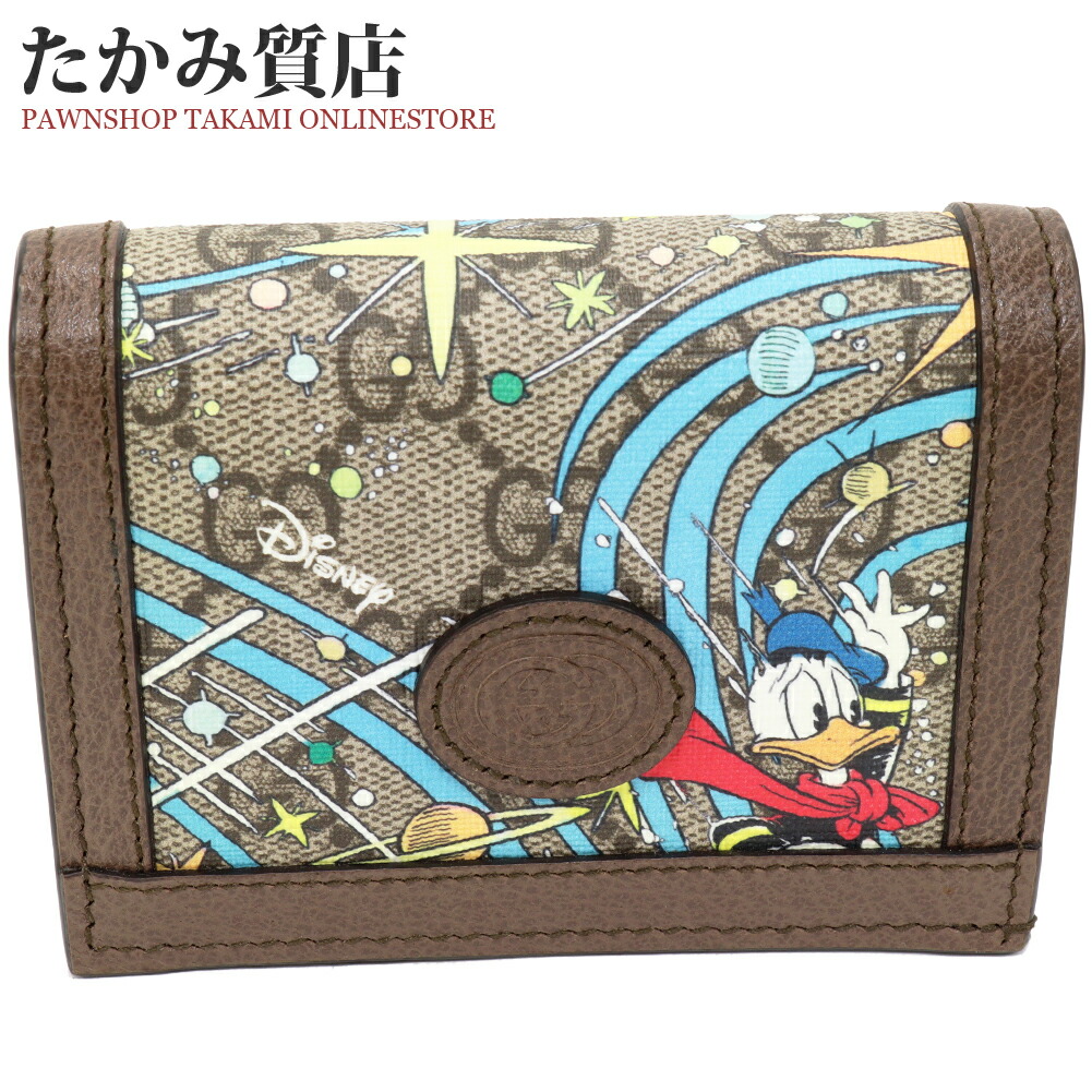 GUCCI コインケース　ミニ財布 楽天市場】グッチ GUCCI 財布 二つ折り コインケース ディズニー