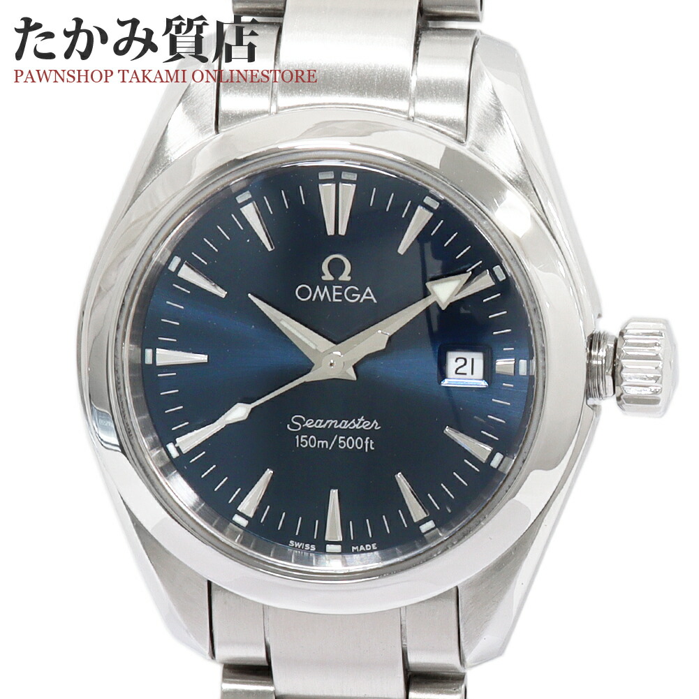訳あり オメガ シーマスター 300m 2582.80 レディース 付属品あり 訳あり オメガ シーマスター 300m 2582.80 レディース 付属品あり