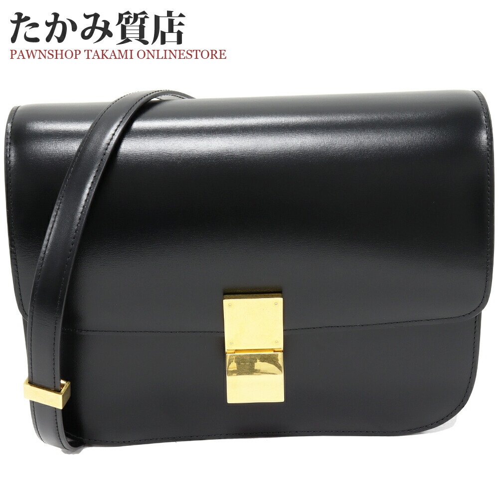 美品♡ セリーヌ celine クラシックボックス ミディアム リザード 美品♡ セリーヌ celine クラシックボックス ミディアム