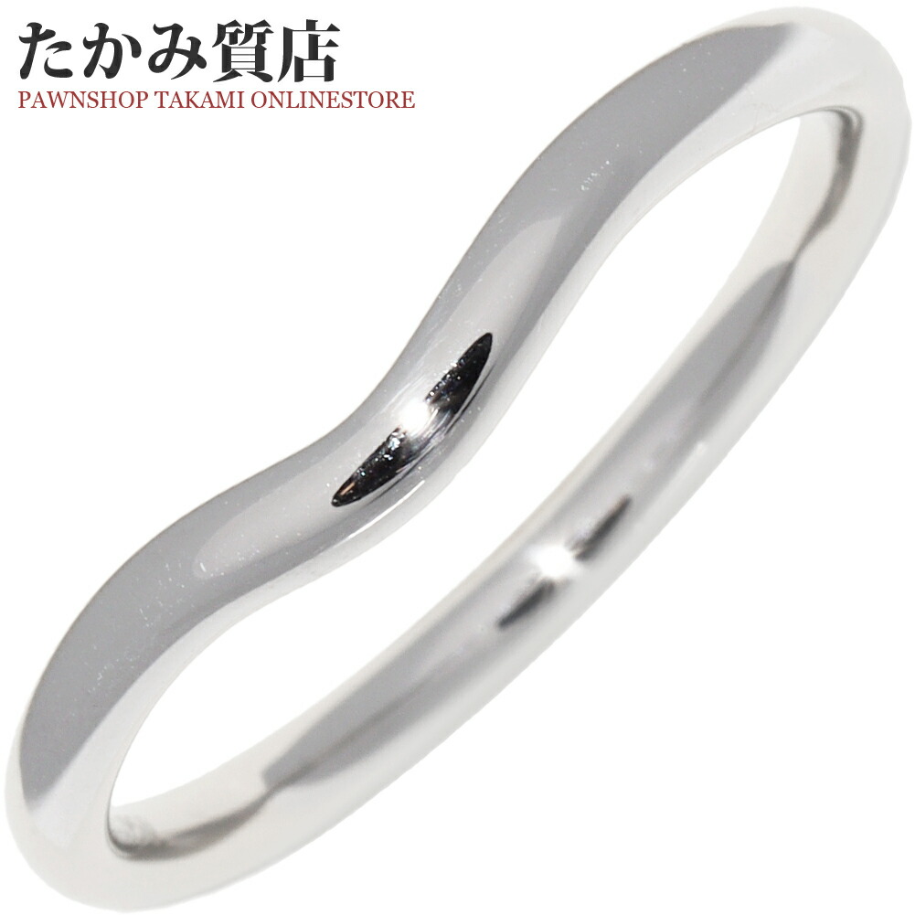 週末お値下げ　ティファニー　7.5号　トゥルーバンドリング　PT950　5PD TIFFANY&Co. ティファニー トゥルーバンドリング 5P ダイヤモンド 2.5