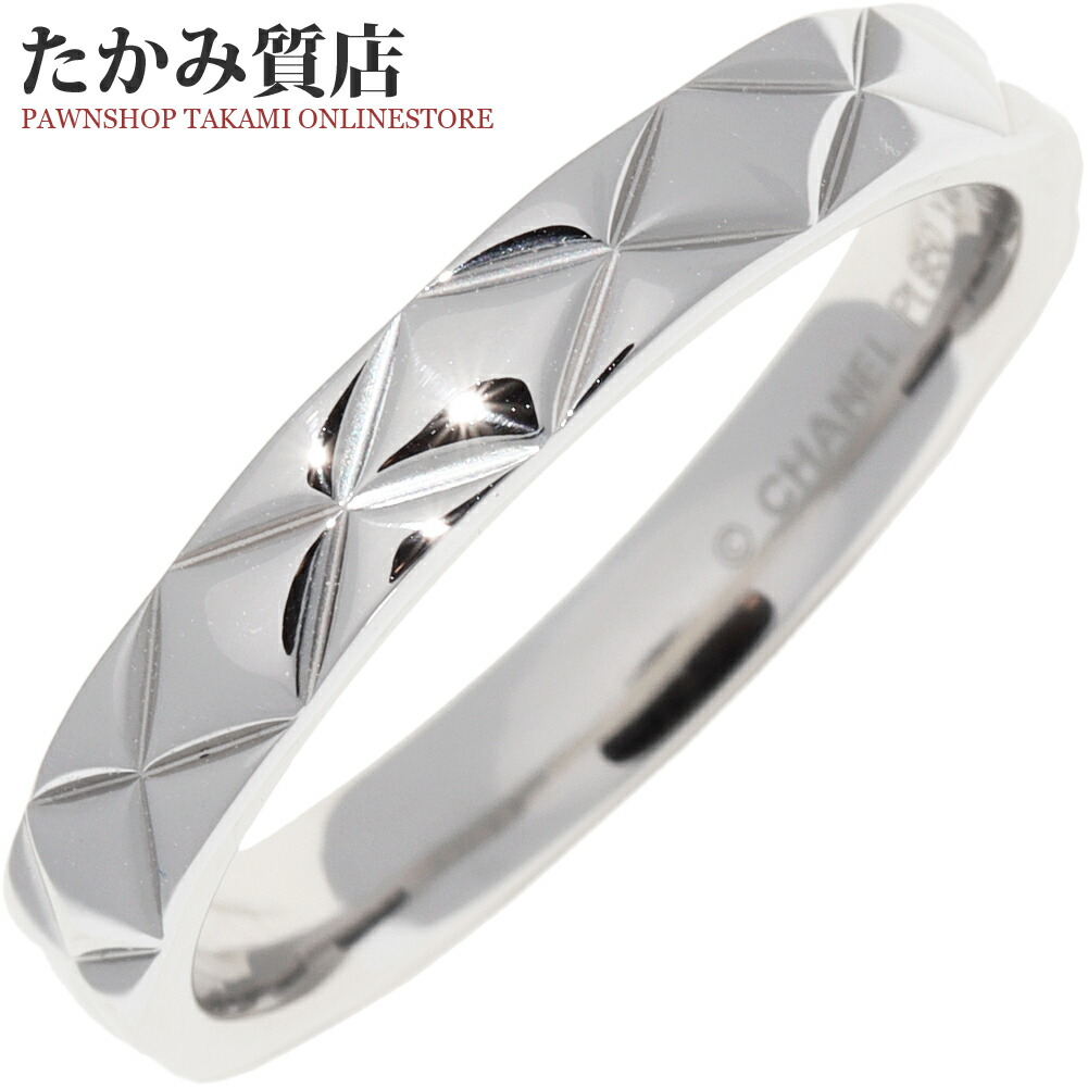 楽天市場】シャネル 指輪 Pt950 プルミエール プロメスマリッジリング